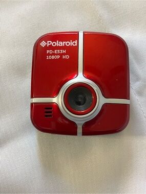 Polaroid Red PD-E53H 1080P HD Compact Camera